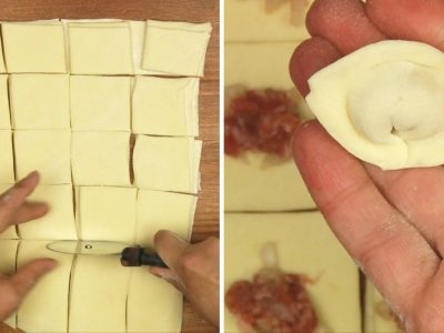 Татараш: пельмени по-крымски с ореховой присыпкой