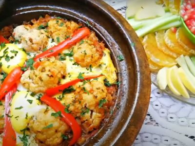 Тажин из цветной капусты