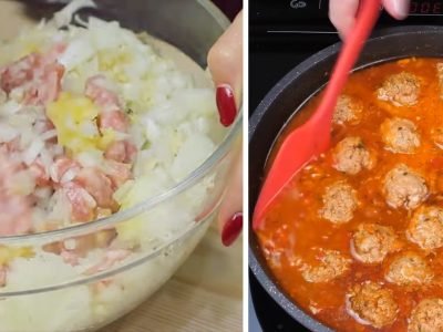 Сочные тефтели без риса