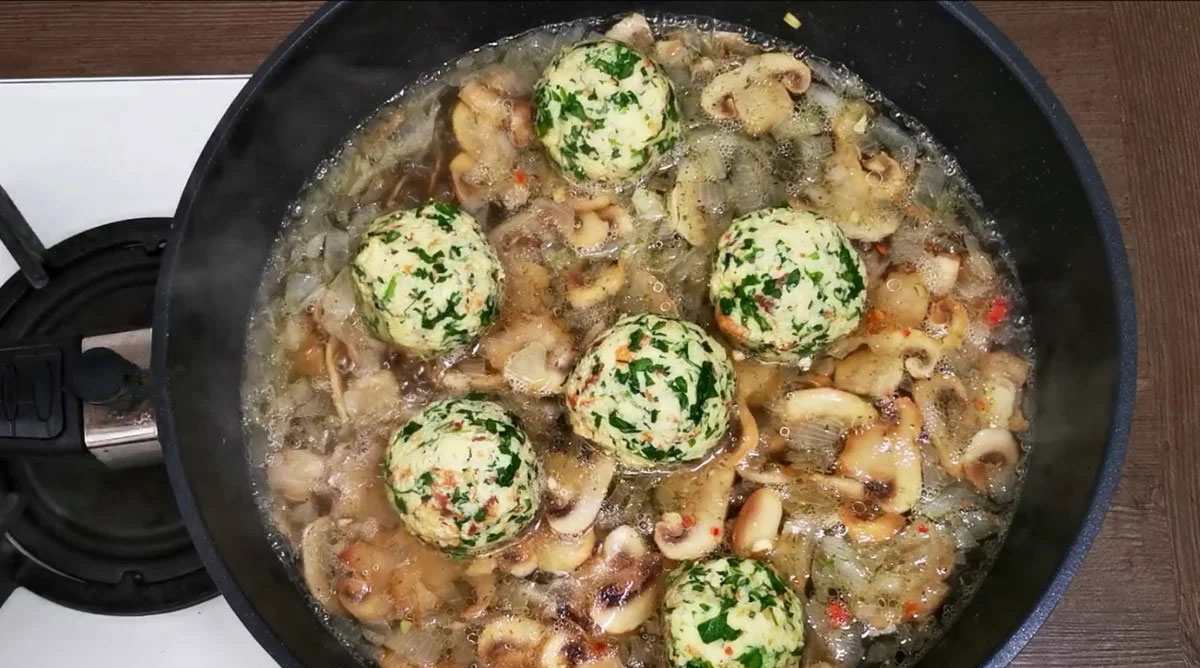 тефтели на сковороде