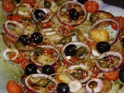 Теплый картофельный салат