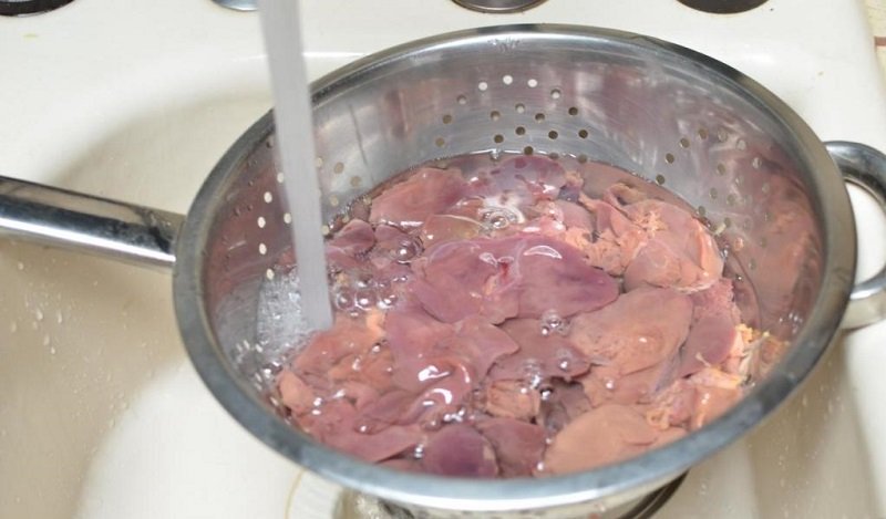 подготовка куриной печени