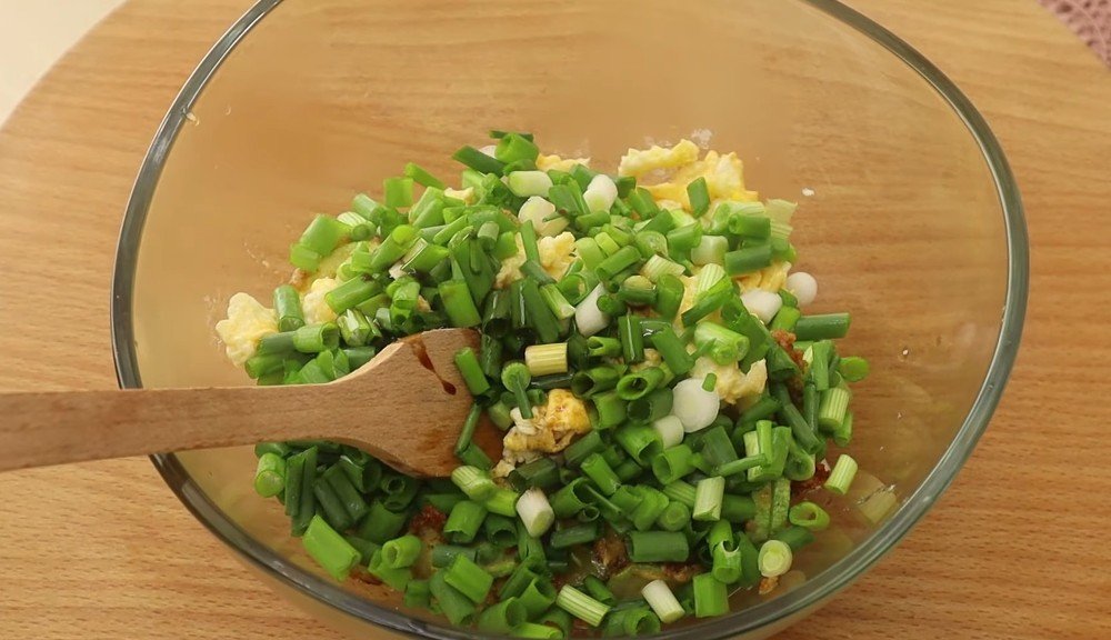 теплый салат