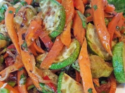 Теплый салат