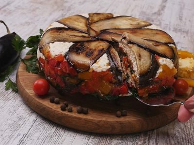 Террин из баклажанов