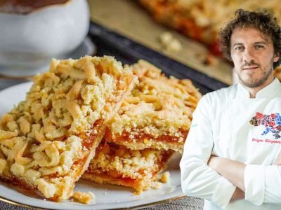 Тертый пирог на смальце от Евгения Клопотенко