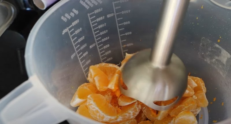 очищенные мандарины