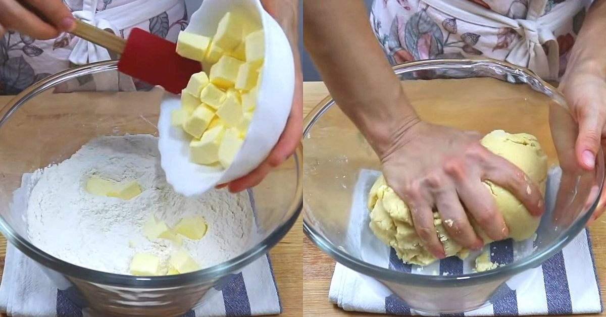 яблочный пирог на маргарине