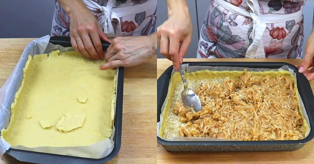 пирог на маргарине