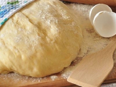 Тесто для вареников на желтках