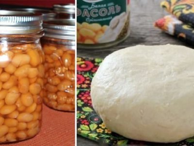 Тесто из фасоли