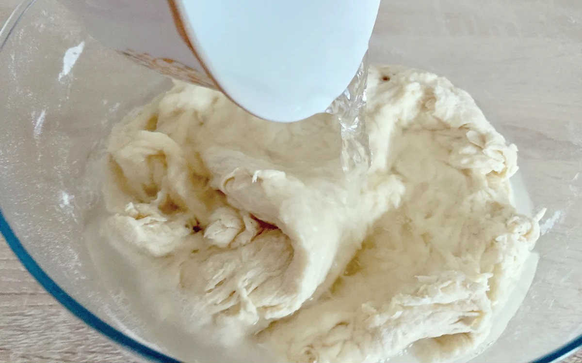 добавление кипятка