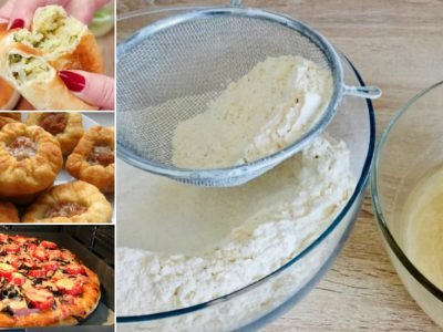 Универсальное тесто на сухих дрожжах