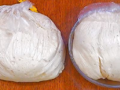 Тесто в пакете