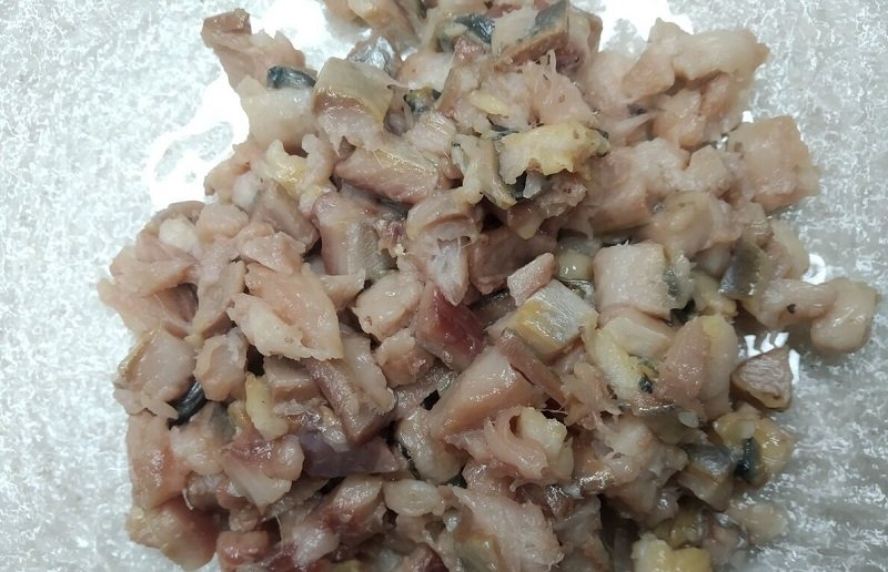 нарезка сельди