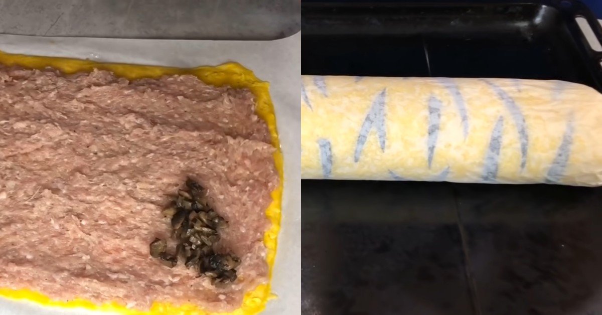 грибной рулет