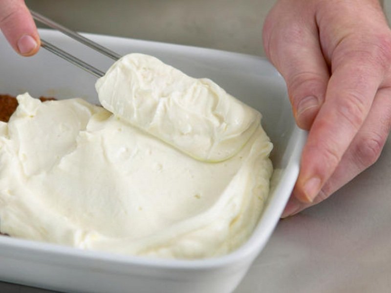 домашний тирамису без яиц со сливками