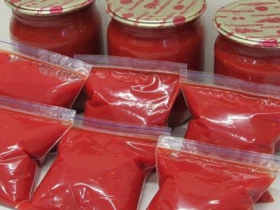 Натуральная томатная паста в домашних условиях
