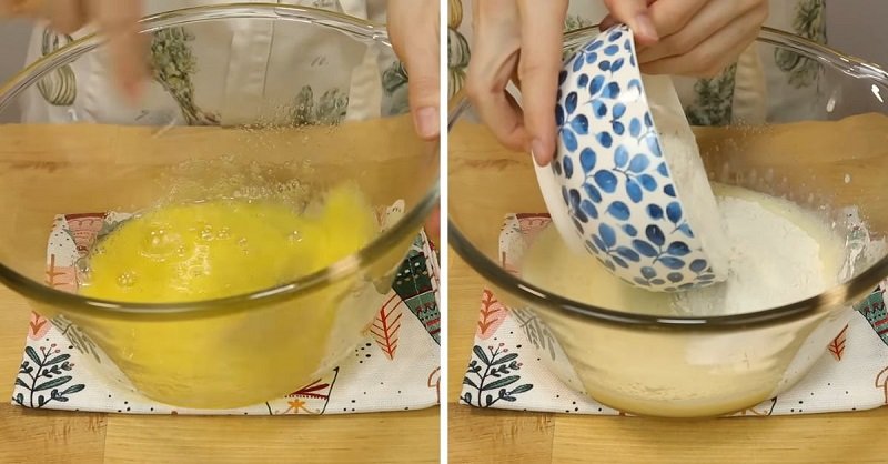 замес теста