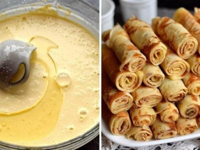 Тонкие блины на кефире