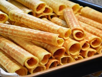 Тонкие вафли