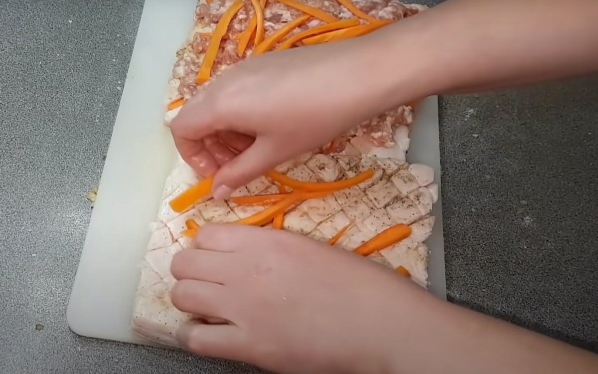 закуска из сала