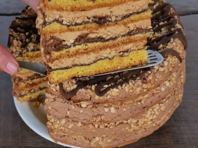 Торт «Белочка»