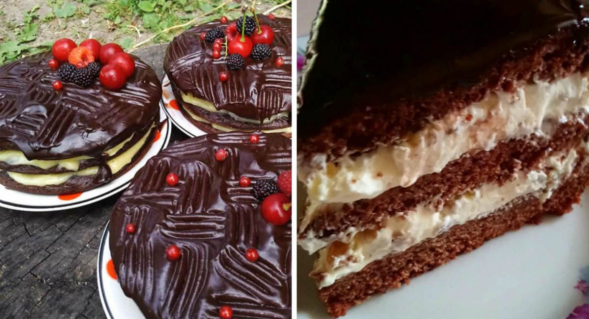 бисквитный торт