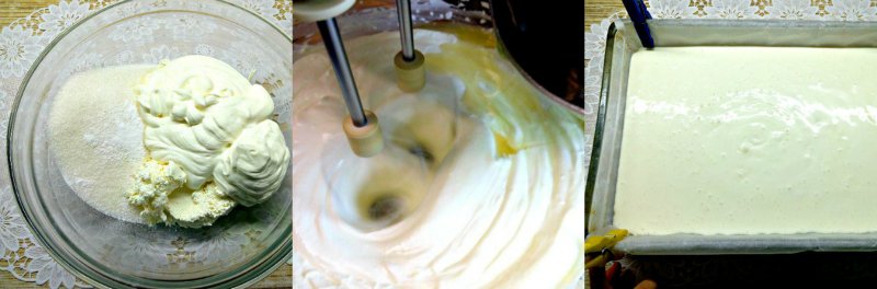 торт без выпечки с творогом