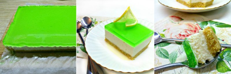 торт без выпечки с творогом