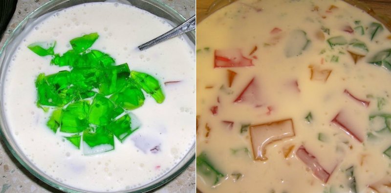 желейный торт