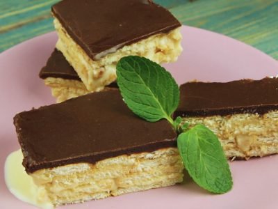 Торт-эклер без выпечки