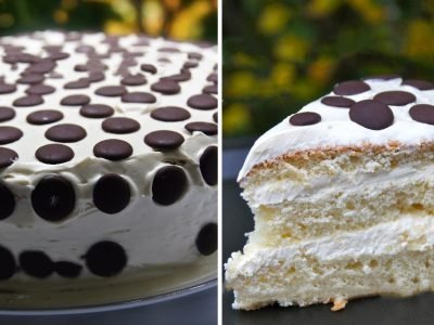 Торт «‎Елизавета»‎ со сгущенкой