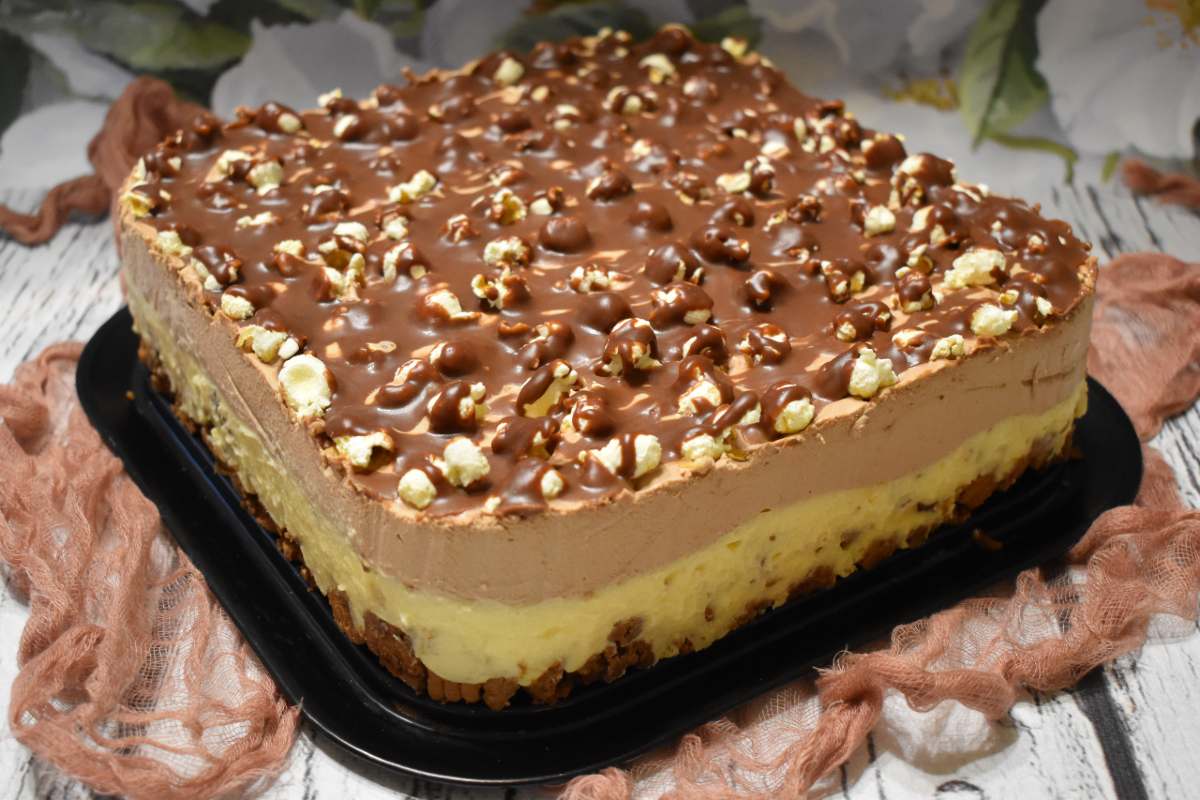 торт без выпечки