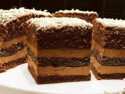 Торт «Эйфория» с маком