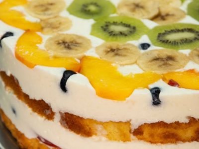Торт «Фруктовый рай»: рецепт нежного и простого лакомства