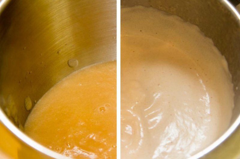 грушево-ванильный торт