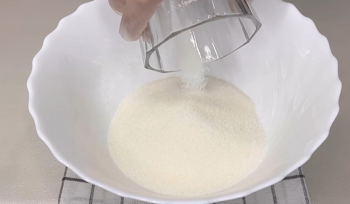 сметана с сахаром