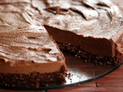 Торт из печенья с «Нутеллой» без выпечки