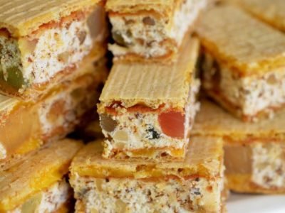 Торт «Нуга» из вафельных коржей