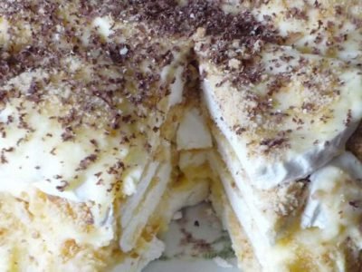 Торт из зефира