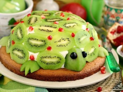 Торт «‎Изумрудная черепаха»