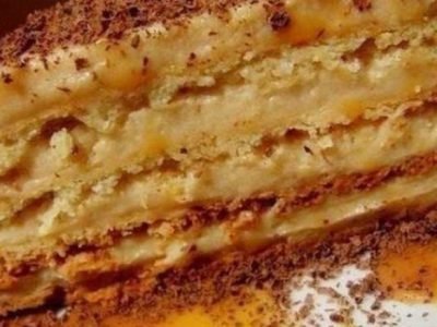 Торт «Крем-брюле»