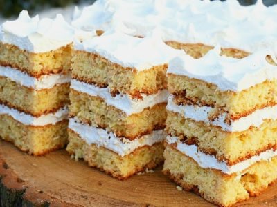 Торт «Львов» с белковым кремом