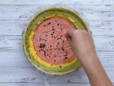 Торт-мороженое «‎Арбуз»‎