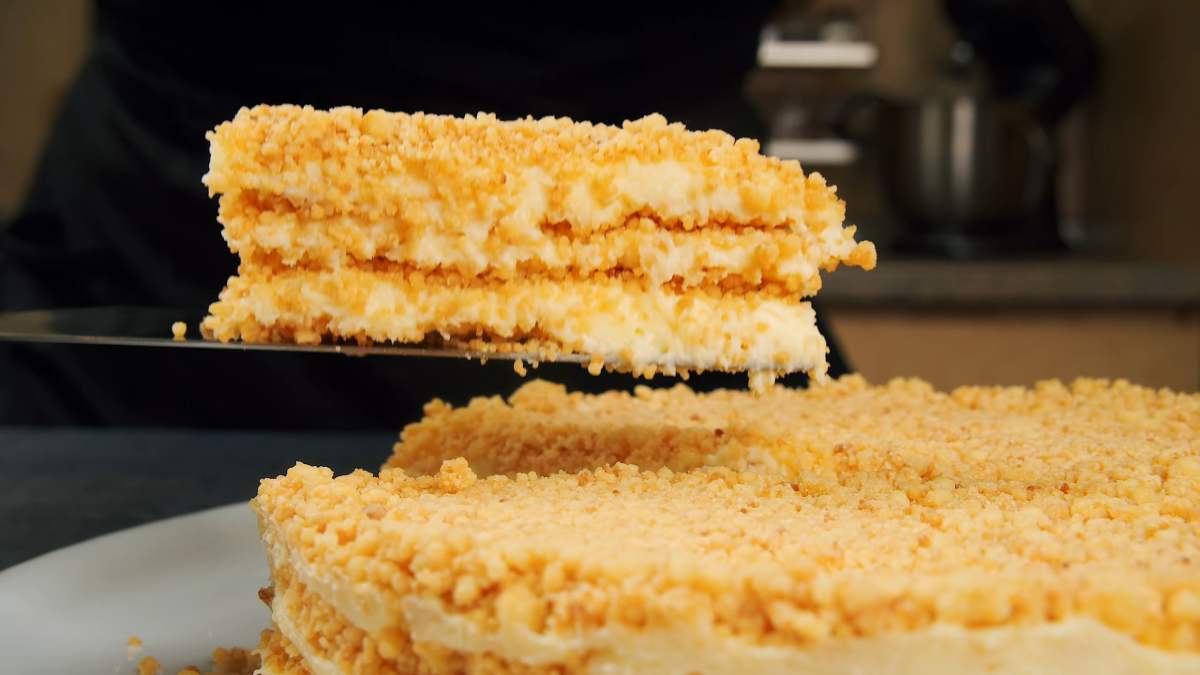 торт без выпечки