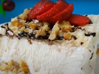 Торт-мороженое в домашних условиях