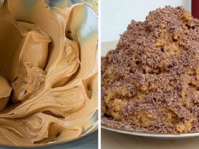 Торт «Муравейник» из печенья