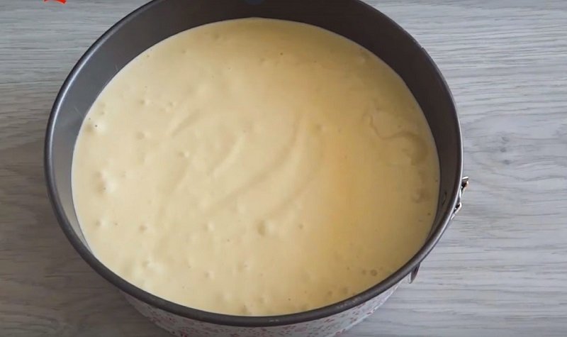 тесто для бисквита