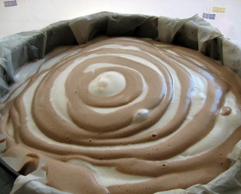 торт паутинка